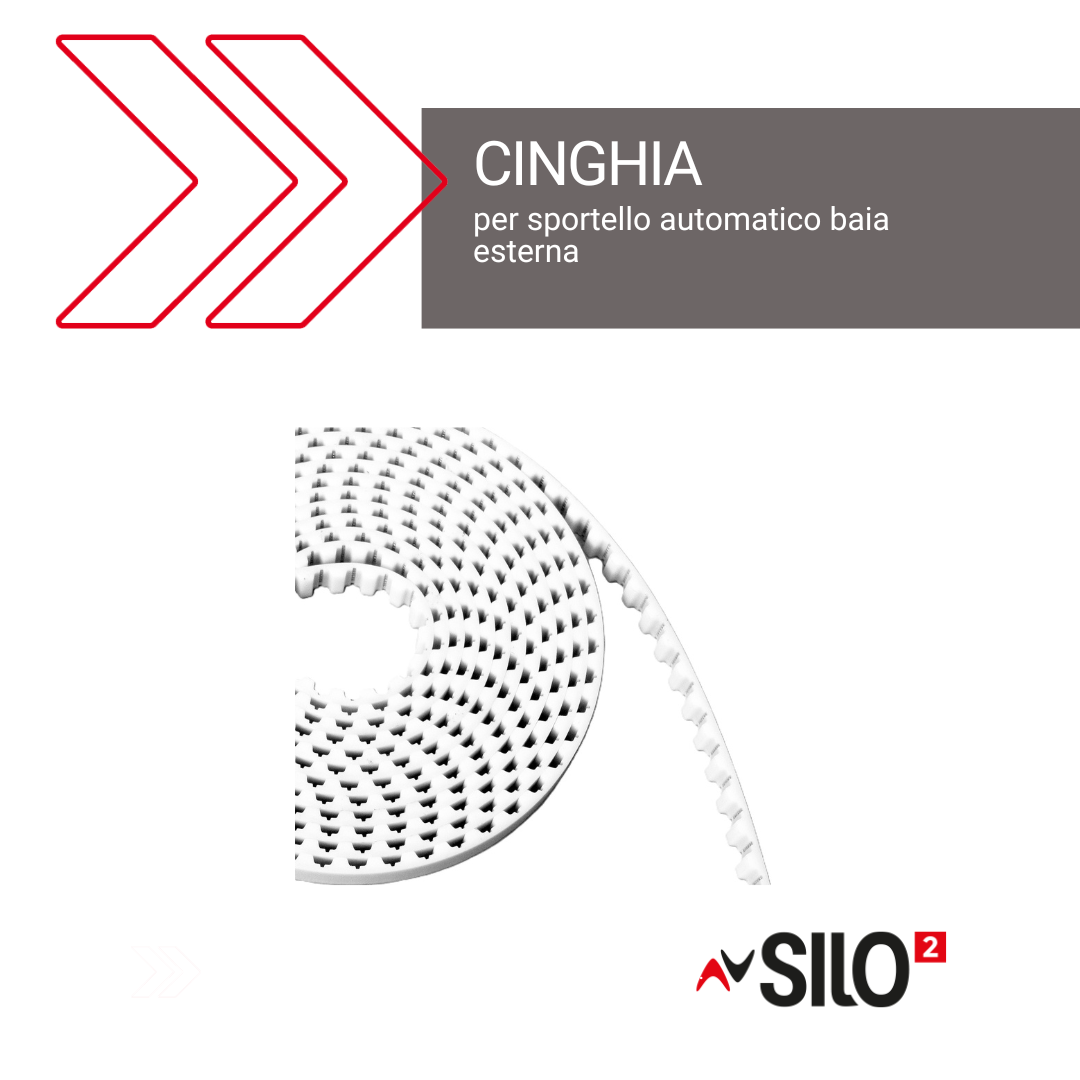 Cinghia per sportello automatico baia esterna - Cod. 2TCNGH005003