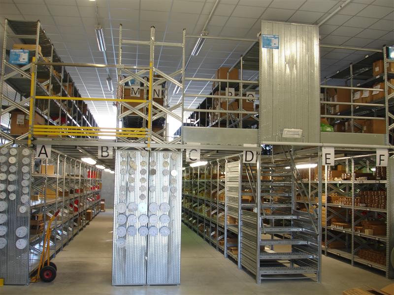 Gestione scaffalature ed aree a terra